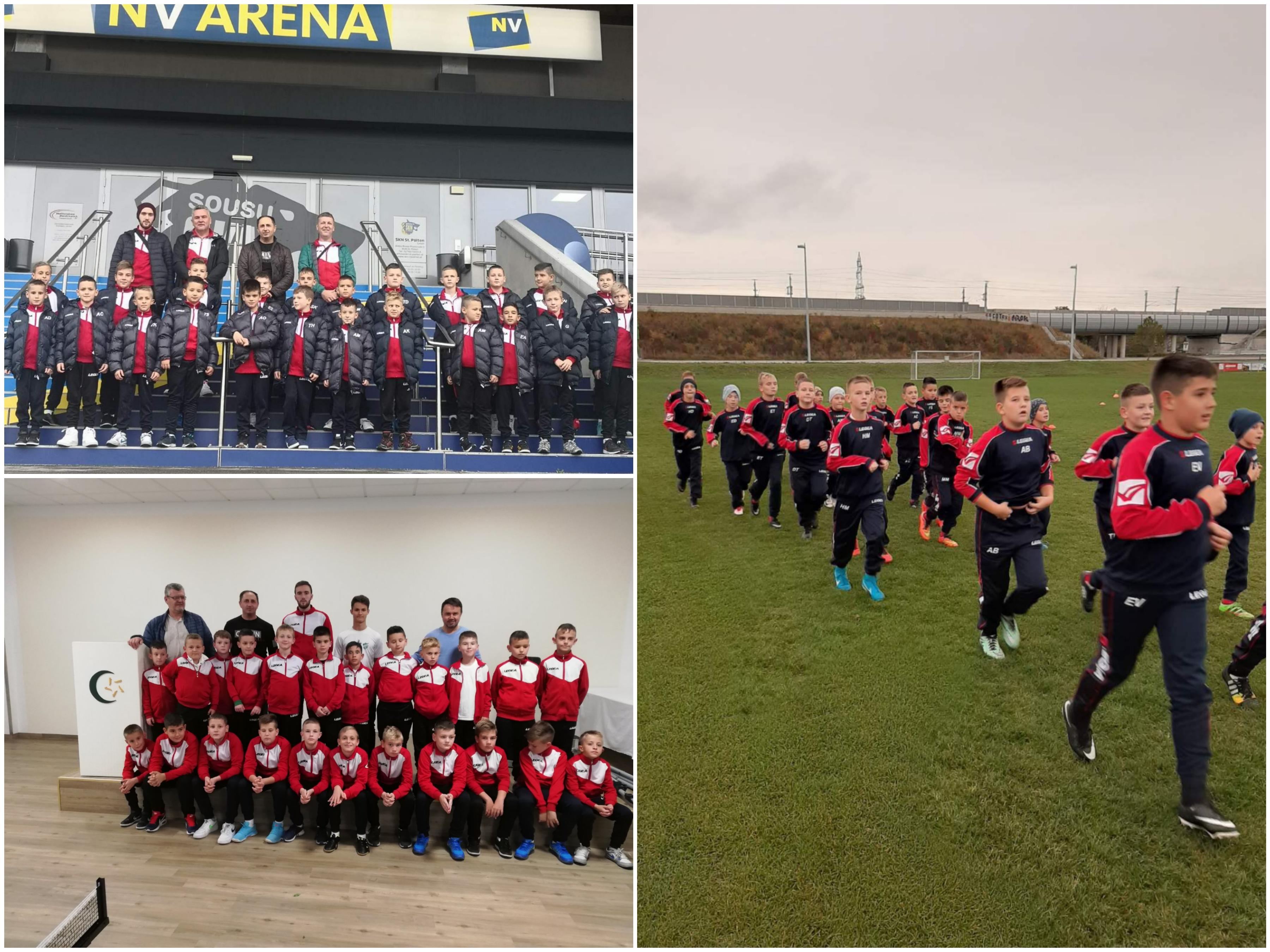 Članovi FK Dobrinja u posjeti Austriji: Veliko iskustvo za male fudbalere