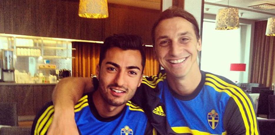 Hamad i Ibrahimović: Igrali za Švedsku zajedno - Avaz