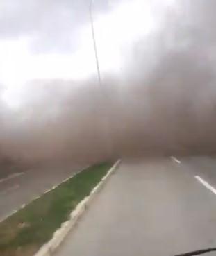 Snimkom iz Inđije iznenađeni i meteorolozi: Izgledalo je kao tornado, a sve češće će se dešavati ovakve pojave