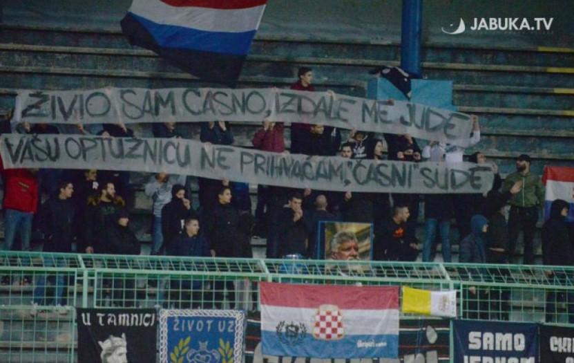 "Navijači" Širokog Brijega su nakon incidenta napustili tribine stadiona Pecara - Avaz