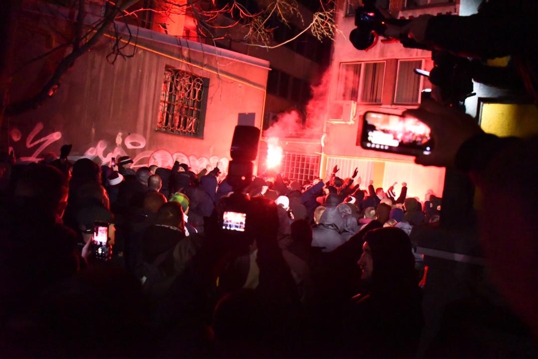 Protesti navijača FK Sarajevo - Avaz