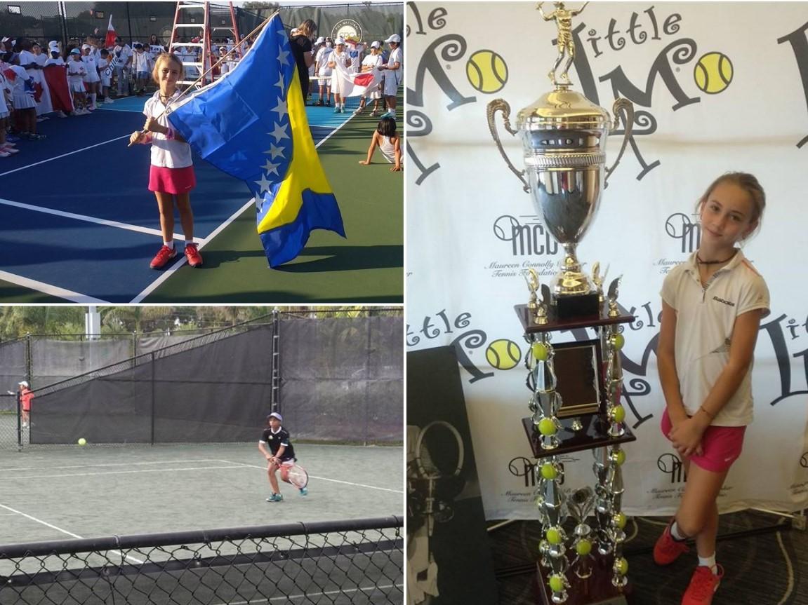 Tea Kovačević pokorila Ameriku: Mlada teniserka osvojila "Little Mo"