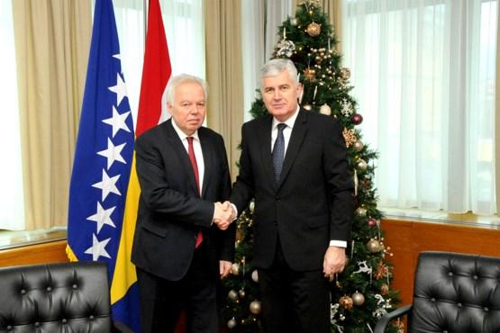 Čović i Ivancov razgovarali o aktuelnoj situaciji u našoj zemlji