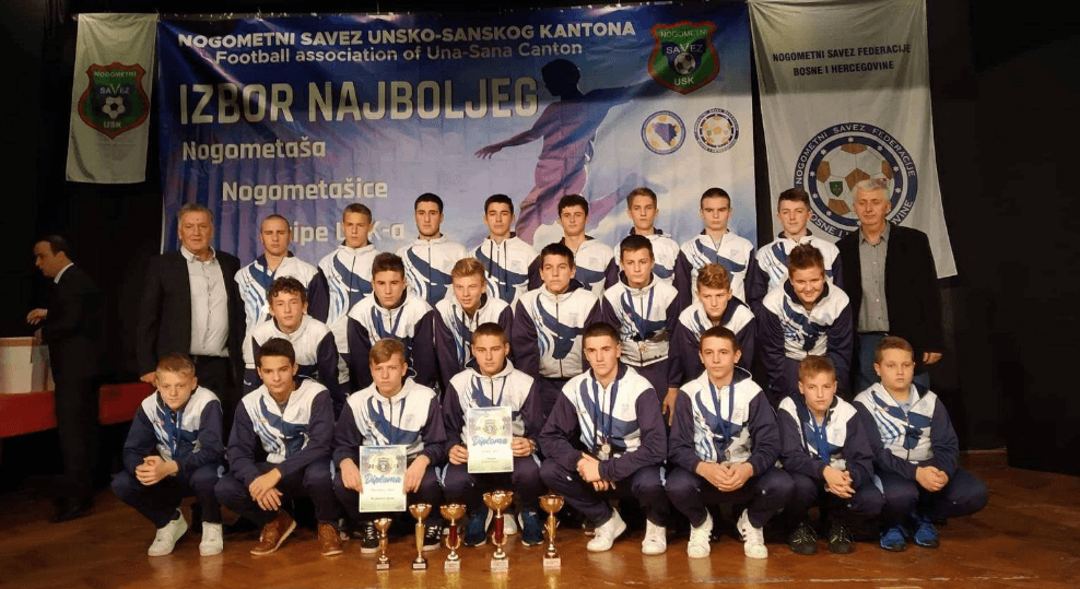 Omladinski fudbalski klub Bihać nagrađen za odličan rad