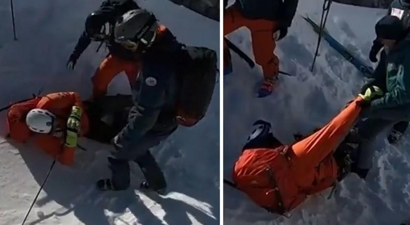 Ivica Kostelić nezgodno pao na skijanju, rame mu spasio slučajni prolaznik
