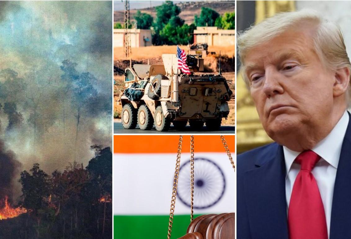 Događaji koji su obilježili 2019. godinu u svijetu: Amazon u plamenu, opoziv Trampa, protesti širom planete