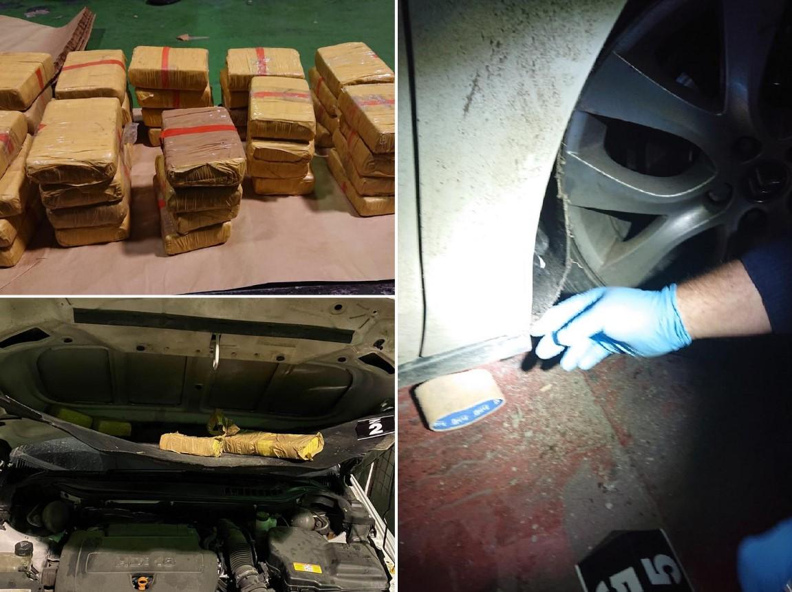 Velika zapljena na Gradini: Bugarin u vozilu švercovao 30 kilograma heroina