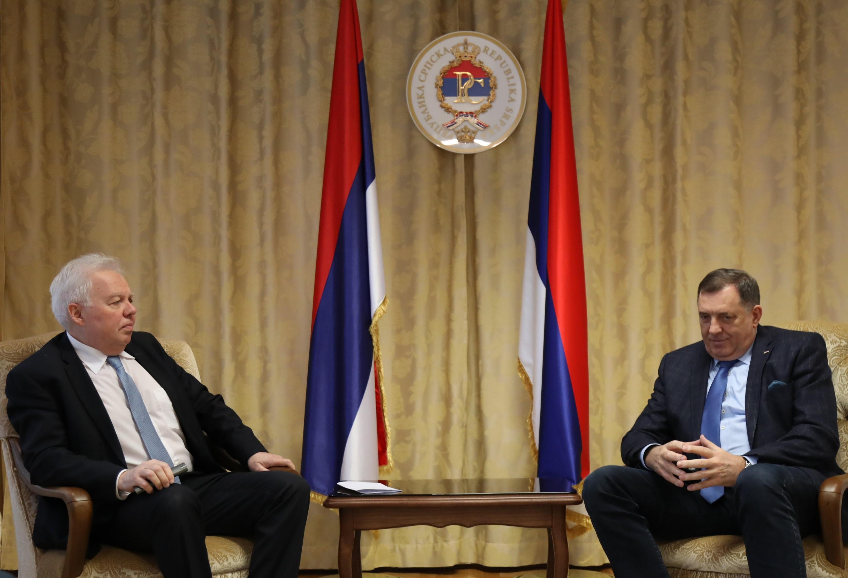 Dodik primio ruskog ambasadora Petra Ivancova