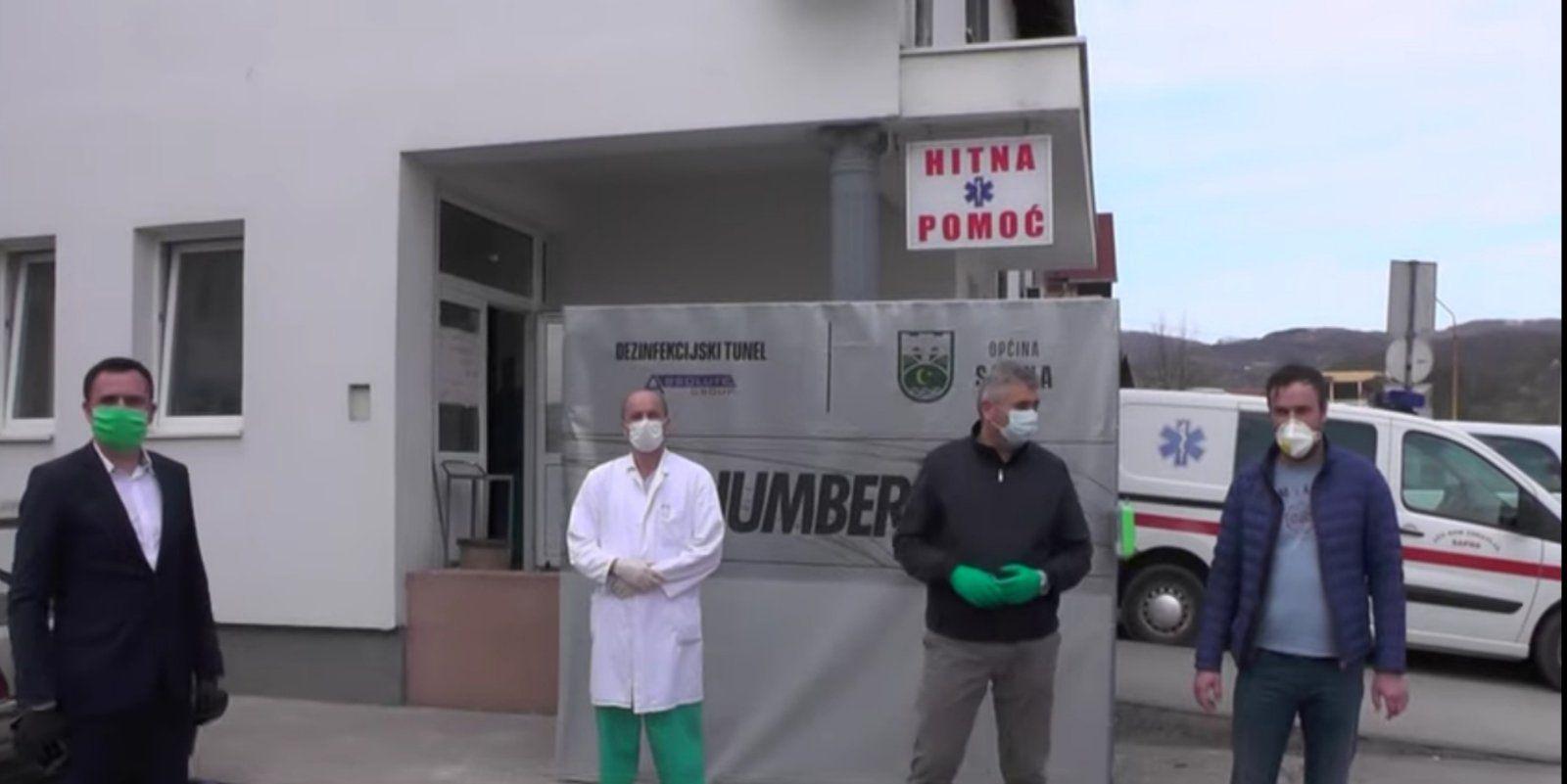 Nihad Selimović donira dezinfekcione tunele širom BiH