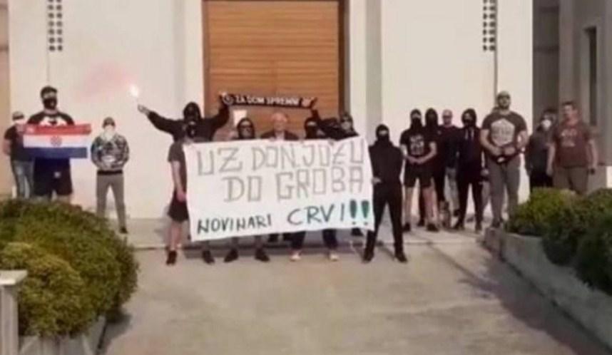Novi incident u Splitu: Navijači uzvikivali "Za dom spremni"