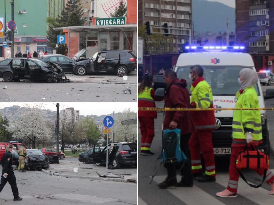 Druga nesreća u sat vremena u Sarajevu: Vatrogasci izvlačili povrijeđene iz vozila