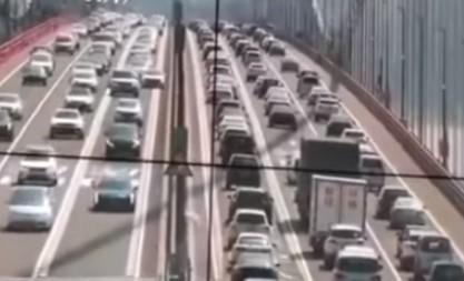 Nevjerovatan prizor: "Valovi" na mostu u Kini uplašili vozače