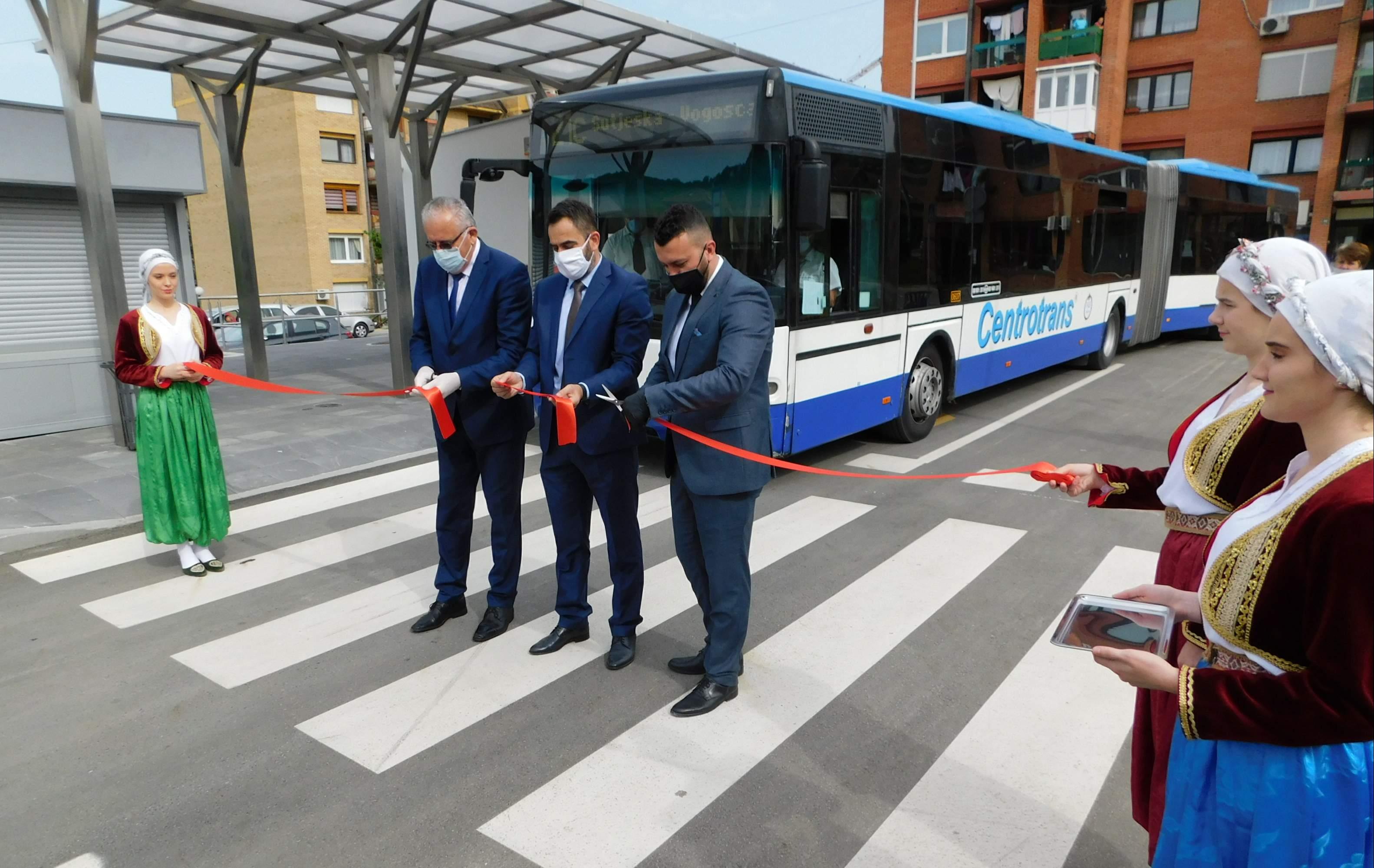 U Vogošći otvoreno novo polazno autobusko stajalište