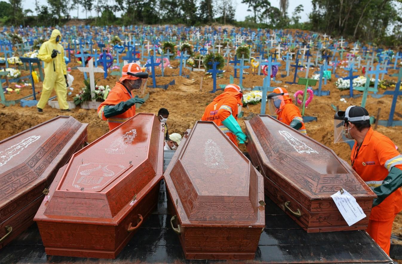 Crni dan u Brazilu: Umrlo još 1.179 ljudi