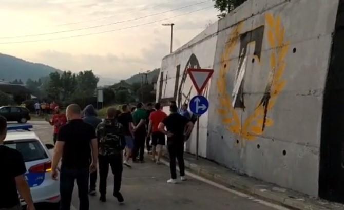 Višegrad: Policija prisutna tokom incidenta - Avaz