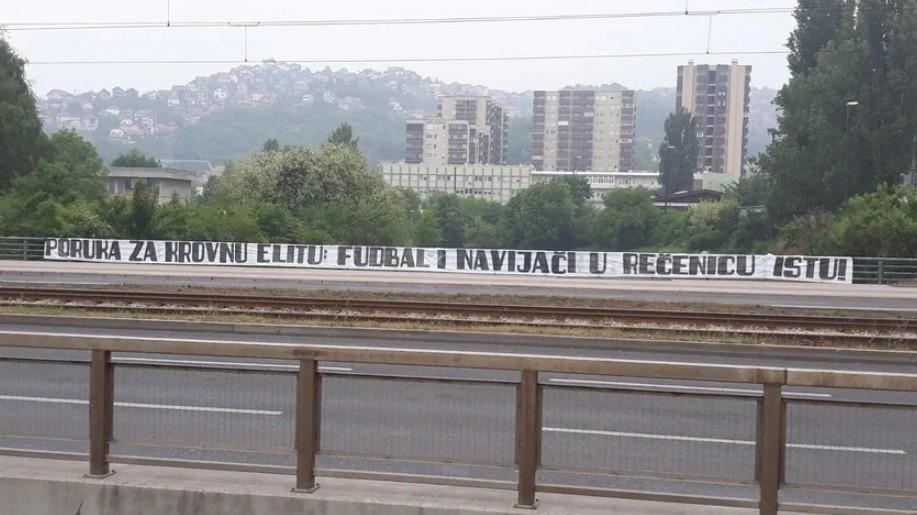 Transparent prije par dana postavljen i u sarajevu - Avaz