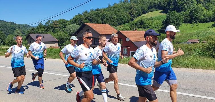 Učesnici supermaratona Bihać - Srebrenica stigli u Bratunac