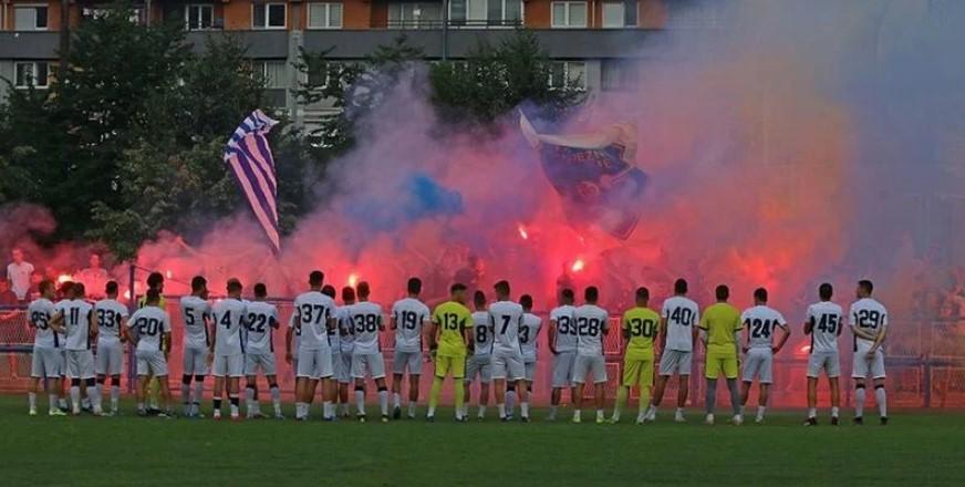 Manijaci pružili veliku podršku nogometašima Željezničara uoči derbija s Veležom