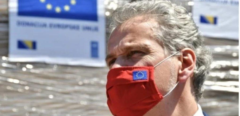 Satler prihvatio izazov: Nosite maske, zaštitite sebe i druge, izazvan ambasador Italije Nikola Minasi