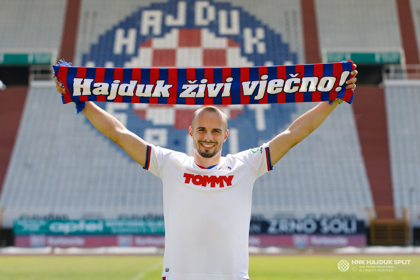 Todorović: Znam gdje sam došao, Hajduk je stepenica više u mojoj karijeri