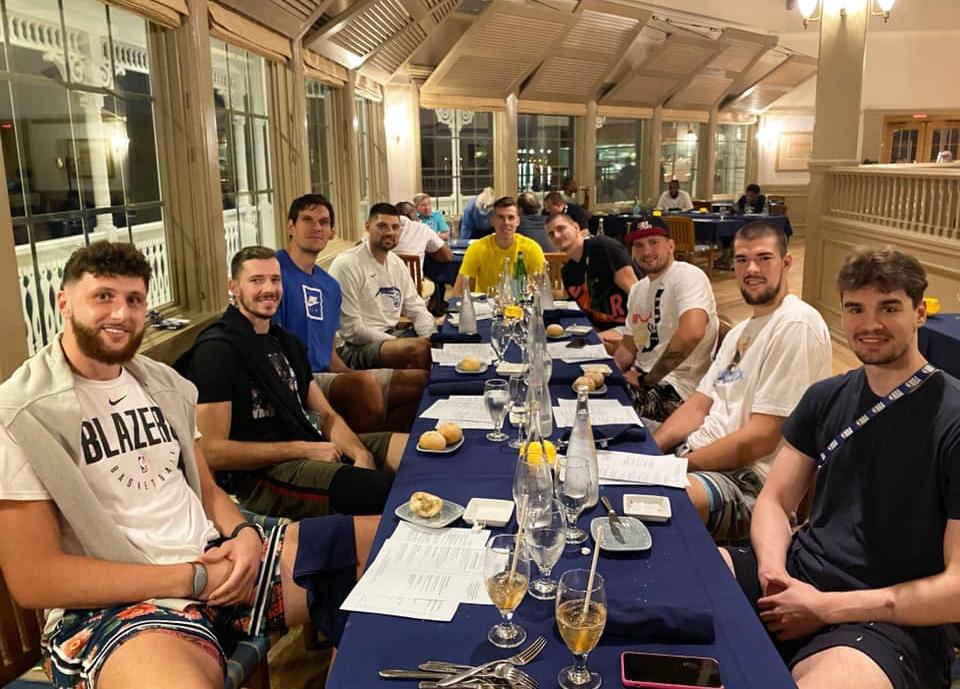 Nurkić na večeri s Balkancima iz NBA lige: Ko smije biti trener?