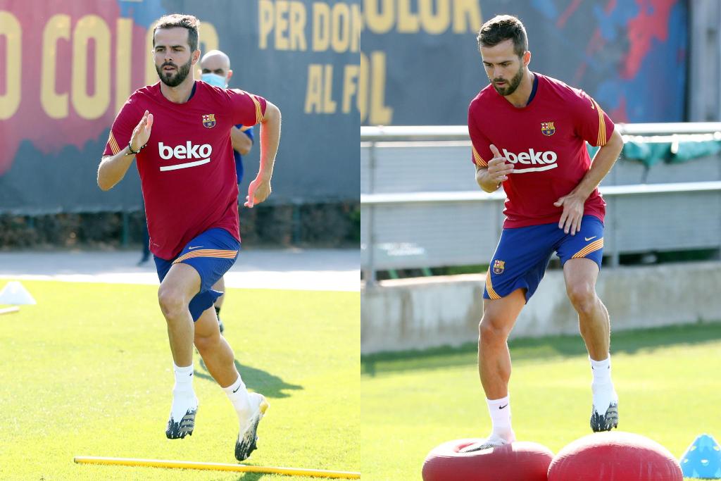 Pjanić obavio prvi trening u Barceloni
