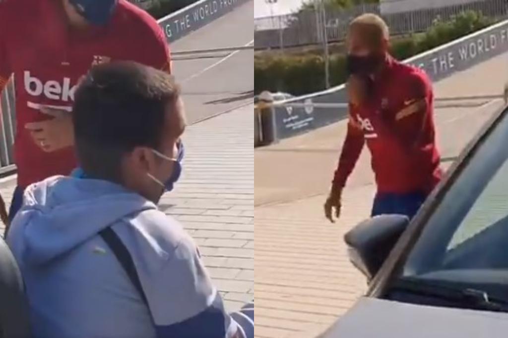 Sjajan gest napadača Barcelone, zaustavio automobil kako bi se slikao s navijačem u kolicima
