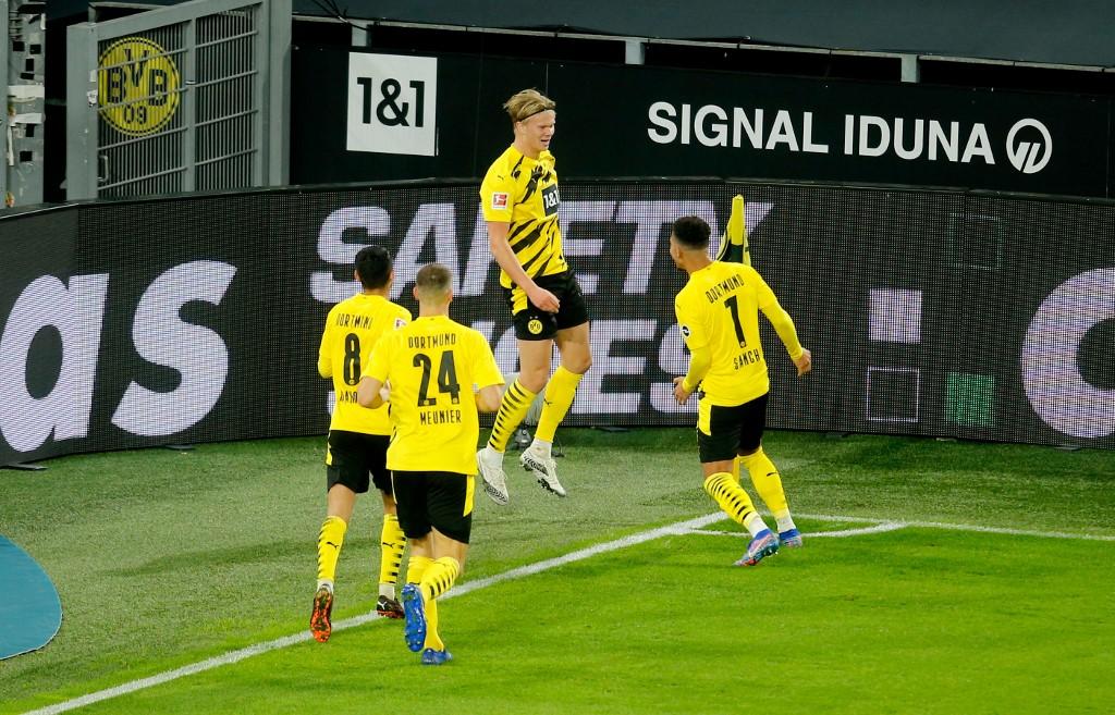 Slavlje igrača Dortmunda - Avaz