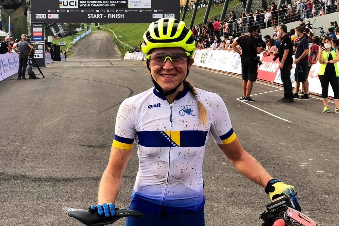 Historijski rezultat za bh. biciklizam: Lejla Tanović osma na Svjetskom prvenstvu