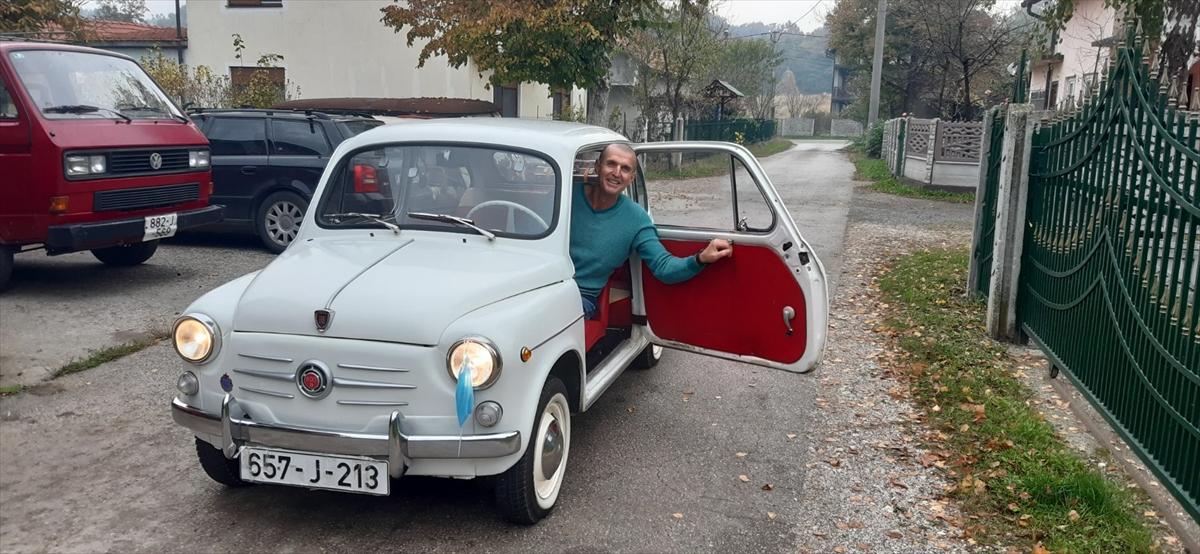 Zaljubljenik u automobile Mirzet Halilović, vozi "Fiću" iz 1961.: U Berlinu osvojio prvu nagradu za restauraciju