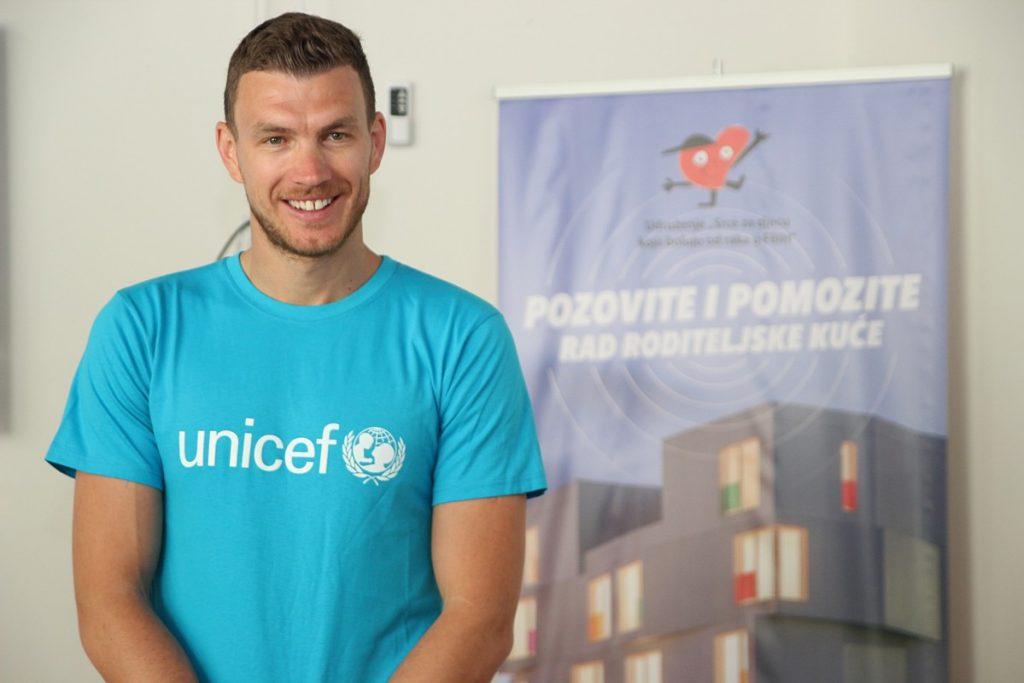 Džeko: Dugogodišnji ambasador UNICEF-a - Avaz