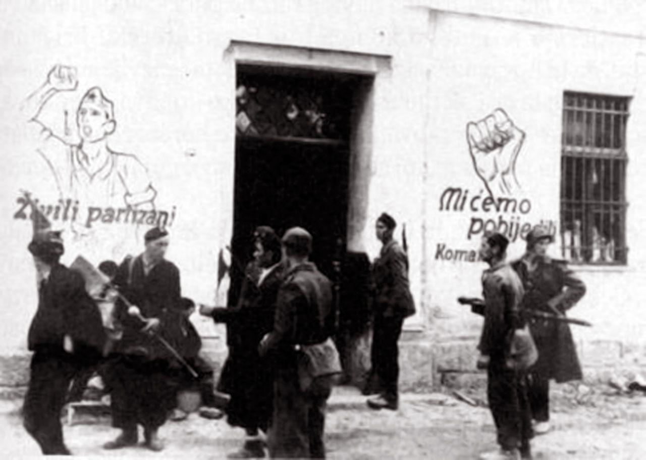 Ustaše u Tomislavgradu 1942. zatiču partizanski grafit koji najavljuje pobjedu - Avaz