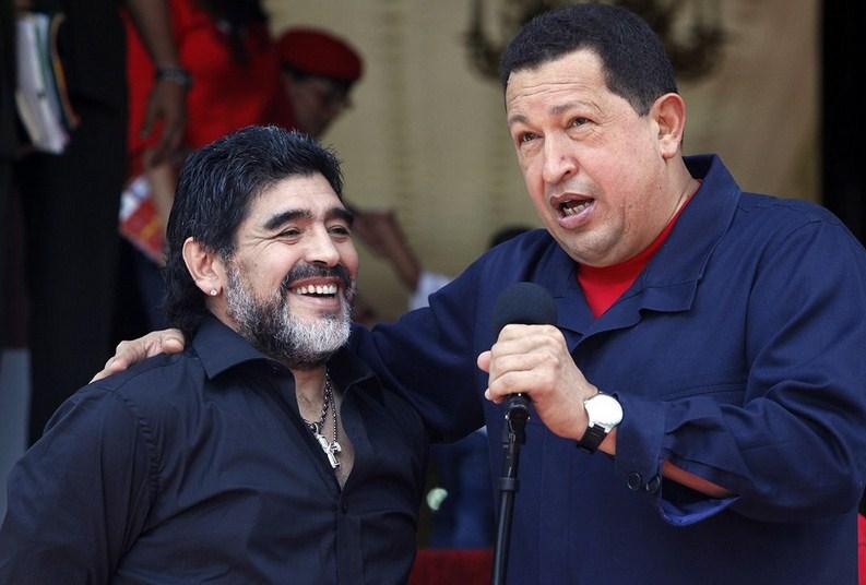 Maradona i Čavez - Avaz