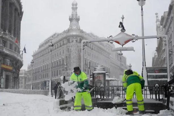 Madrid ovoliko snijega nije imao još od 1963., pogledajte kako grad izgleda