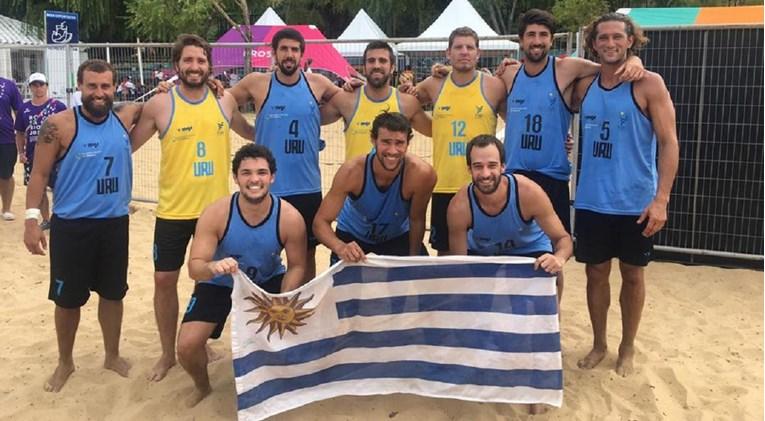 Urugvajci trenirali na pijesku, i debituju na SP-u u rukometu