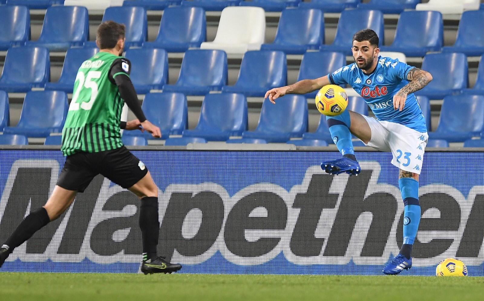 Iako je dva puta vodio, Sasuolo nakon velike drame i dva penala u finišu jedva došao do boda protiv Napolija