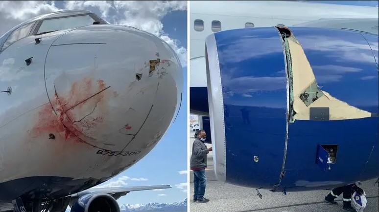 Velika oštećenja na avionu - Avaz