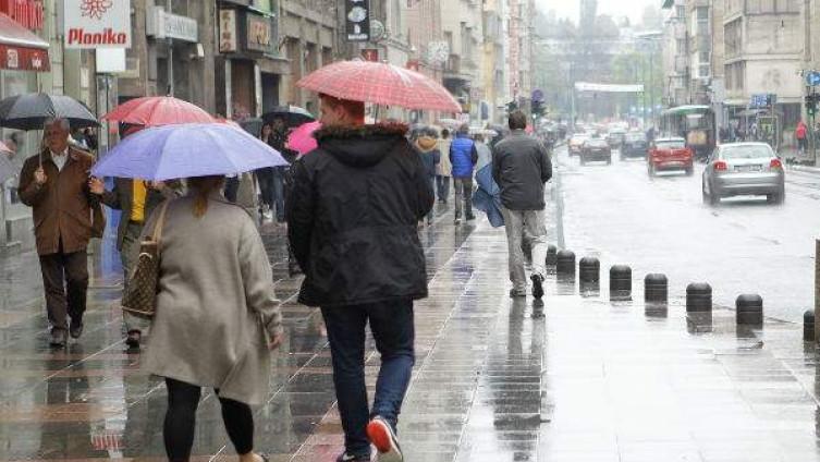 U Bosni i Hercegovini danas oblačno vrijeme, moguća i kiša