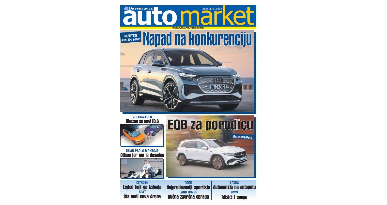 Naslovnica "Automarketa" - Avaz