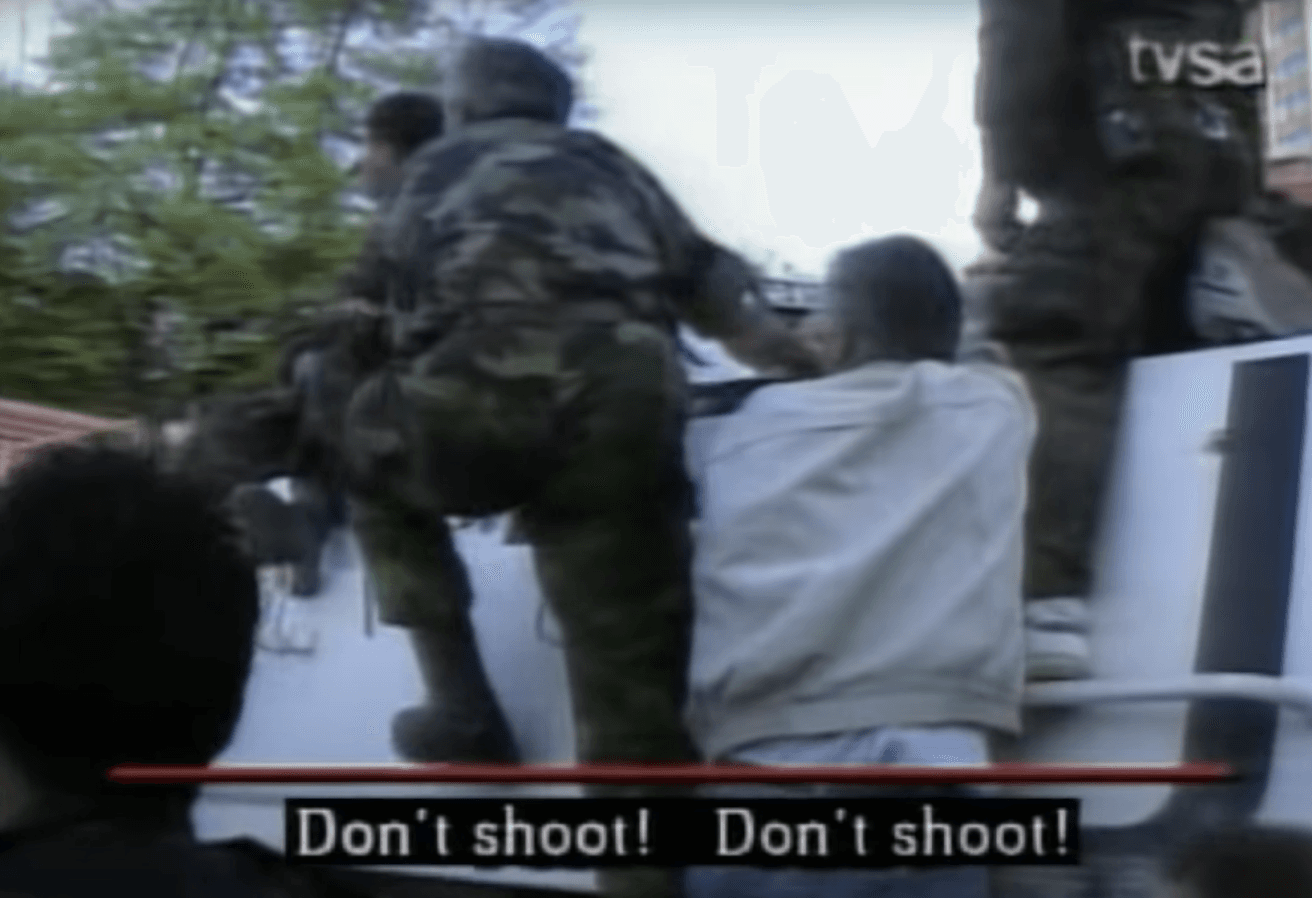 Dobrovoljačka 1992. godine i sjećanje na kultno: "Ne pucaj"