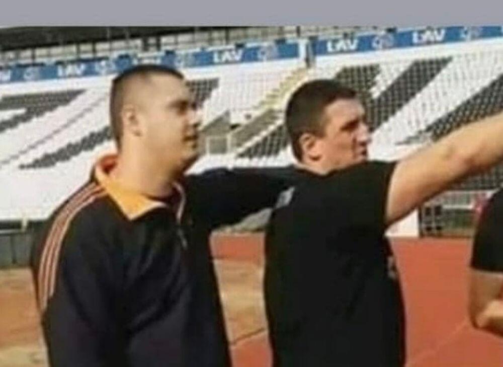 Zbog ove fotografije Kristijana Golubovića privode u policiju: Slikao se sa Nevoljom Nevoljom na stadionu Partizana