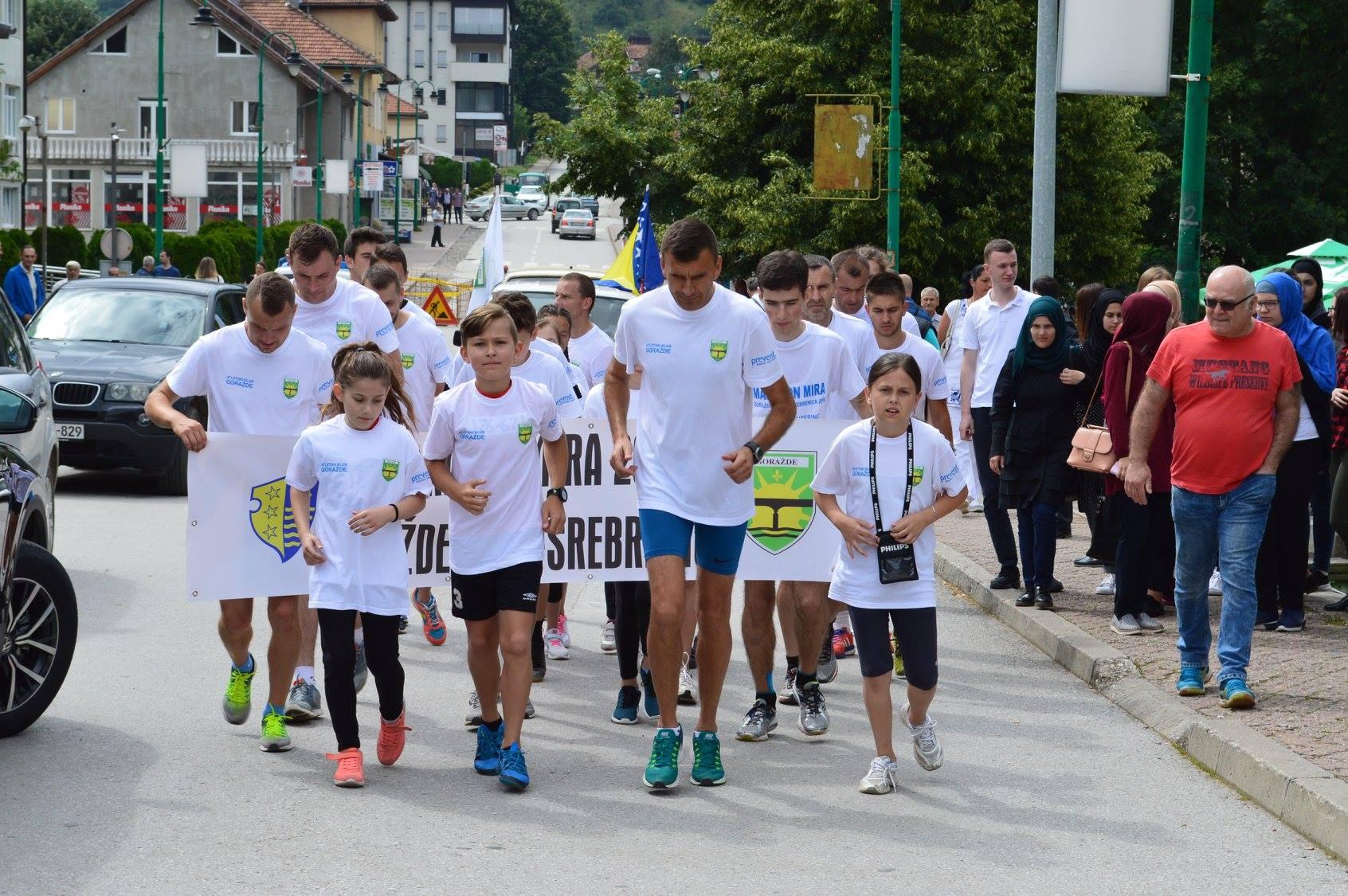 Šesti maraton mira "Goražde - Žepa - Srebrenica" kreće 9. jula