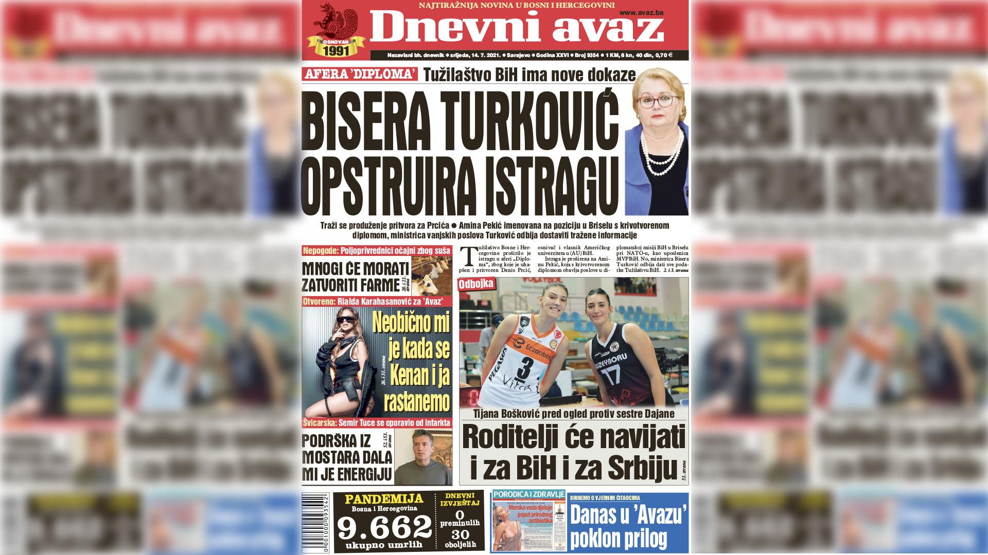 Bisera Turković opstruira istragu