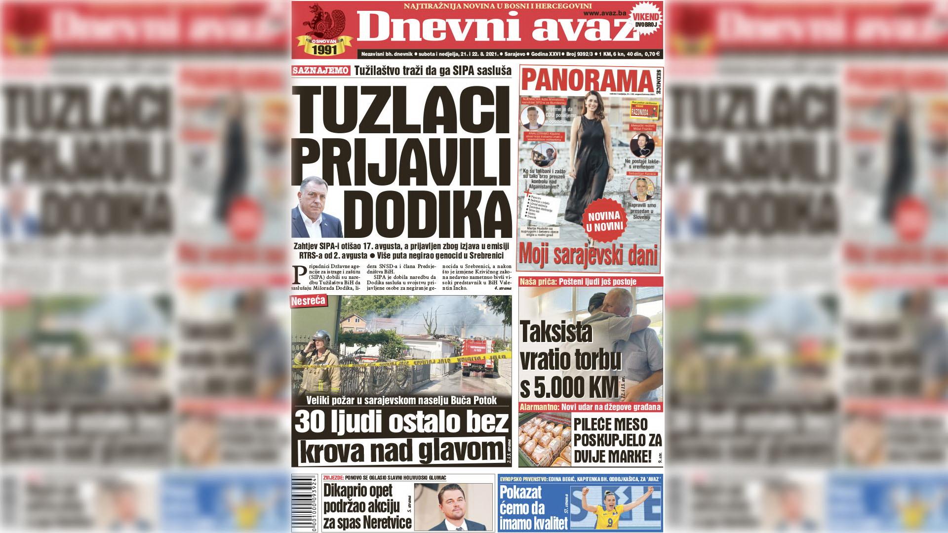 Tuzlaci prijavili Dodika