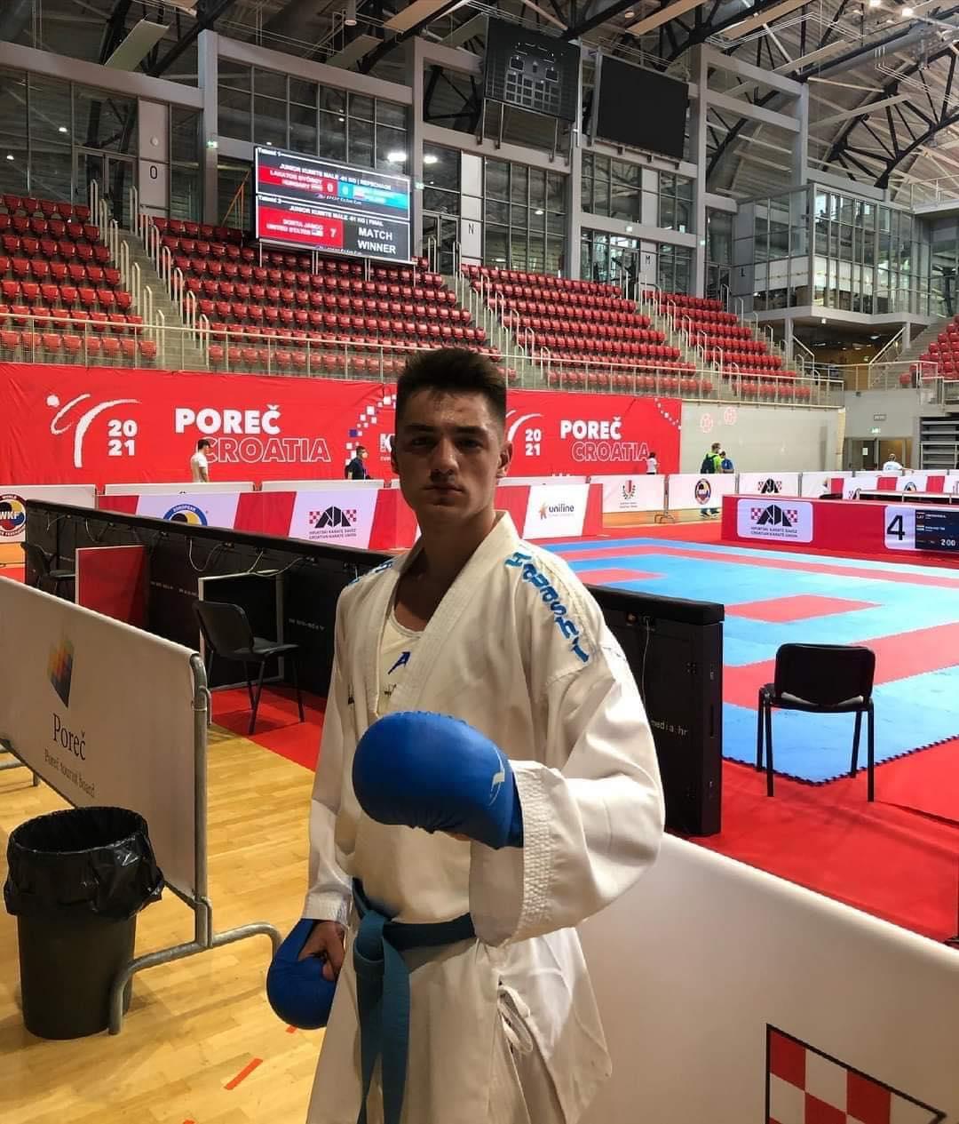 Anes Bostandžić na EP u karateu