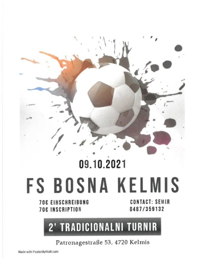 FS Kelmis Bosna okuplja bh. dijasporu: Malonogometni turnir u Belgiji