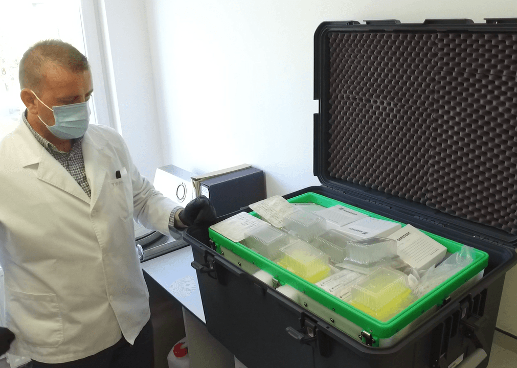 Zavod od Vlade Njemačke dobio mobilni PCR aparat
