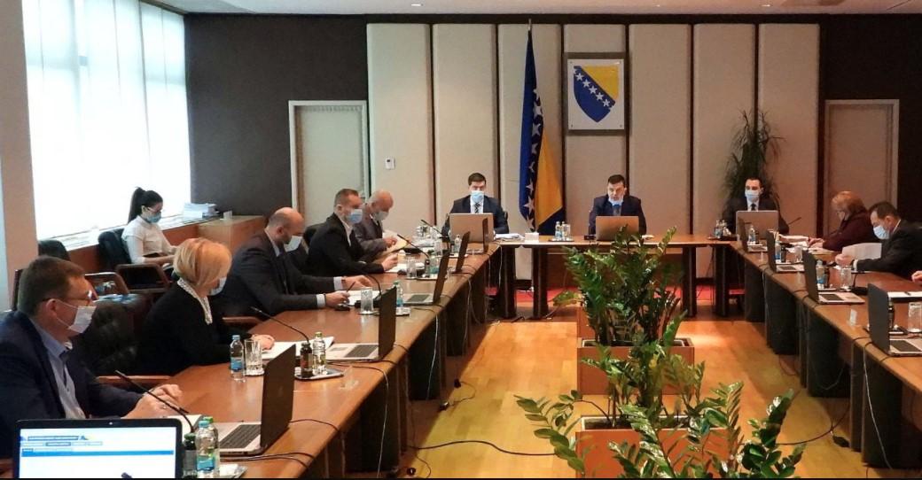 Vijeće ministara BiH usvojilo odluku o privremenom finansiranju