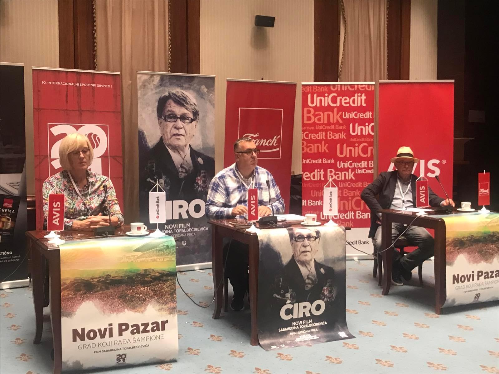 Topalbećirević: Publika će sutra na Simposaru gledati emotivni film o Ćiri Blaževiću