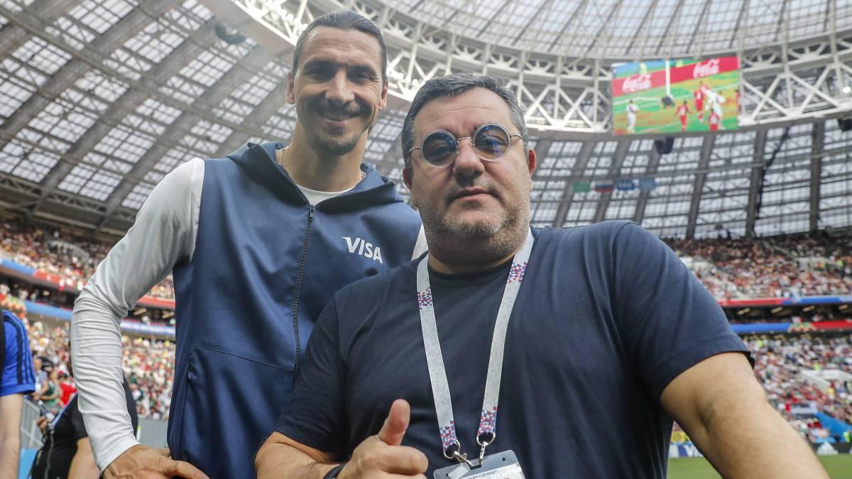 Ibrahimović sa agentom Raiolom - Avaz